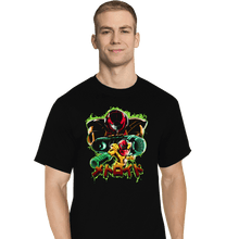 Load image into Gallery viewer, Secret_Shirts T-Shirts, Tall / Large / Black Space Bounty!