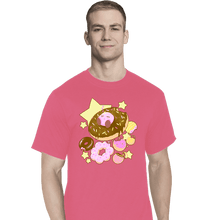 Load image into Gallery viewer, Daily_Deal_Shirts T-Shirts, Tall / Large / Red Kirby Donuts