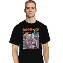 Load image into Gallery viewer, Shirts T-Shirts, Tall / Large / Black Ultramen
