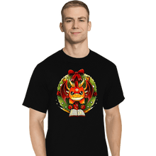 Load image into Gallery viewer, Secret_Shirts T-Shirts, Tall / Large / Black RPG Wreath