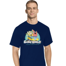 Load image into Gallery viewer, Secret_Shirts T-Shirts, Tall / Large / Navy Glove World
