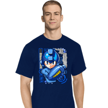Load image into Gallery viewer, Secret_Shirts T-Shirts, Tall / Large / Navy A Metal Hero