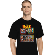 Load image into Gallery viewer, Shirts T-Shirts, Tall / Large / Black The Rock Fighter
