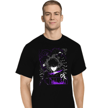 Load image into Gallery viewer, Daily_Deal_Shirts T-Shirts, Tall / Large / Black Shadow Monarch