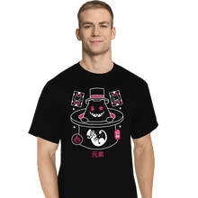 Load image into Gallery viewer, Secret_Shirts T-Shirts, Tall / Large / Black Magician Hat Monster!