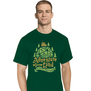 Shirts T-Shirts, Tall / Large / Charcoal Adventureland Summer RPG Camp