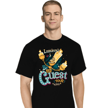 Load image into Gallery viewer, Daily_Deal_Shirts T-Shirts, Tall / Large / Black Be Our Guest Tour