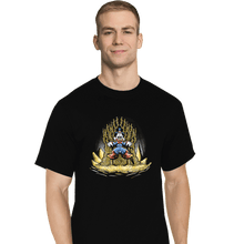 Load image into Gallery viewer, Shirts T-Shirts, Tall / Large / Black Gold Throne