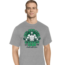 Load image into Gallery viewer, Daily_Deal_Shirts T-Shirts, Tall / Large / Sports Grey Qui-Gon Gym