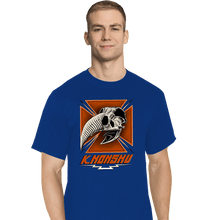 Load image into Gallery viewer, Daily_Deal_Shirts T-Shirts, Tall / Large / Royal Blue Konshu Skull