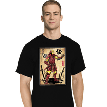 Load image into Gallery viewer, Daily_Deal_Shirts T-Shirts, Tall / Large / Black Iron Samurai