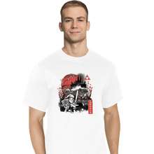 Load image into Gallery viewer, Daily_Deal_Shirts T-Shirts, Tall / Large / White Sumie To The Past