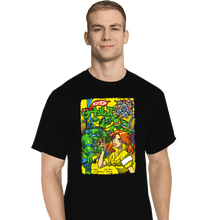 Load image into Gallery viewer, Daily_Deal_Shirts T-Shirts, Tall / Large / Black Turtles Japan