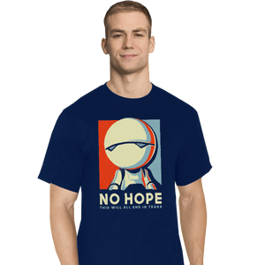 Shirts T-Shirts, Tall / Large / Navy No Hope