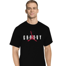 Load image into Gallery viewer, Shirts T-Shirts, Tall / Large / Black Ash Groovy