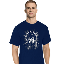 Load image into Gallery viewer, Daily_Deal_Shirts T-Shirts, Tall / Large / Navy Tom Baker