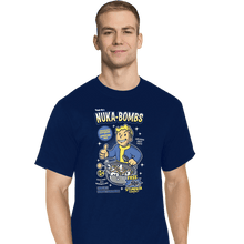 Load image into Gallery viewer, Shirts T-Shirts, Tall / Large / Navy Nuka Bombs