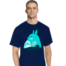 Load image into Gallery viewer, Shirts T-Shirts, Tall / Large / Navy Silhouettes
