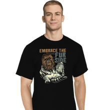 Load image into Gallery viewer, Daily_Deal_Shirts T-Shirts, Tall / Large / Black Wookie Cat