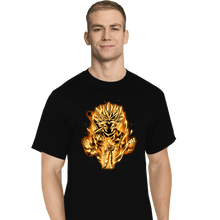 Load image into Gallery viewer, Daily_Deal_Shirts T-Shirts, Tall / Large / Black Golden Saiyan Trunks