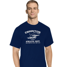 Load image into Gallery viewer, Secret_Shirts T-Shirts, Tall / Large / Navy Lower Decks Athletics