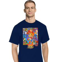 Load image into Gallery viewer, Secret_Shirts T-Shirts, Tall / Large / Navy Clash Of Eternia