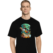 Load image into Gallery viewer, Daily_Deal_Shirts T-Shirts, Tall / Large / Black It's Always Tea Time