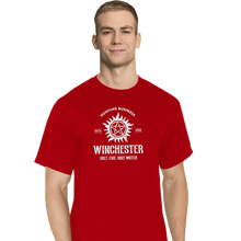 Load image into Gallery viewer, Shirts T-Shirts, Tall / Large / Red Winchester Hunting Business
