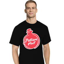 Load image into Gallery viewer, Daily_Deal_Shirts T-Shirts, Tall / Large / Black Potion Hut