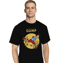 Load image into Gallery viewer, Daily_Deal_Shirts T-Shirts, Tall / Large / Black The Adventures Of Gump