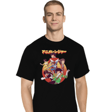 Load image into Gallery viewer, Shirts T-Shirts, Tall / Large / Black Animerenja