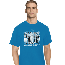 Load image into Gallery viewer, Shirts T-Shirts, Tall / Large / Royal Congratulations