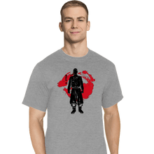 Load image into Gallery viewer, Shirts T-Shirts, Tall / Large / Sports Grey Crimson Ken Ryuguji