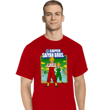 Load image into Gallery viewer, Shirts T-Shirts, Tall / Large / Red Super Saiyan Bros