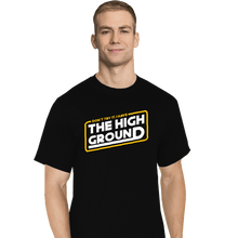 Load image into Gallery viewer, Shirts T-Shirts, Tall / Large / Black The High Ground