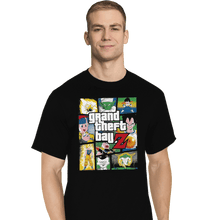 Load image into Gallery viewer, Shirts T-Shirts, Tall / Large / Black Grand Theft Ball Z