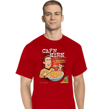Load image into Gallery viewer, Last_Chance_Shirts T-Shirts, Tall / Large / Red Original Cap'n