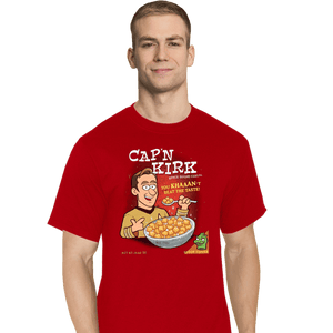 Last_Chance_Shirts T-Shirts, Tall / Large / Red Original Cap'n