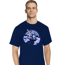 Load image into Gallery viewer, Daily_Deal_Shirts T-Shirts, Tall / Large / Navy Steven and Khonshu