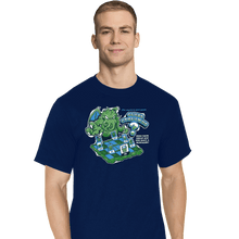 Load image into Gallery viewer, Secret_Shirts T-Shirts, Tall / Large / Navy Guess Cthulwho