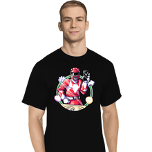 Load image into Gallery viewer, Daily_Deal_Shirts T-Shirts, Tall / Large / Black Red Ranger Dance