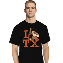 Load image into Gallery viewer, Secret_Shirts T-Shirts, Tall / Large / Black I Love TX