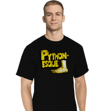Load image into Gallery viewer, Shirts T-Shirts, Tall / Large / Black Pythonesque