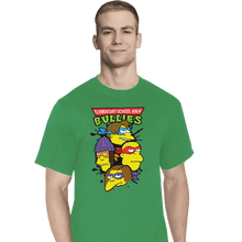 Load image into Gallery viewer, Shirts T-Shirts, Tall / Large / Athletic grey Ninja Bullies