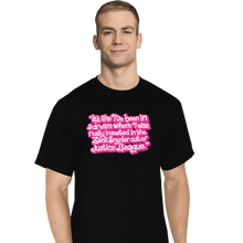 Load image into Gallery viewer, Daily_Deal_Shirts T-Shirts, Tall / Large / Black I've Been In A Dream