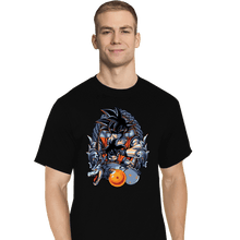 Load image into Gallery viewer, Daily_Deal_Shirts T-Shirts, Tall / Large / Black Dragon Crest
