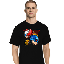 Load image into Gallery viewer, Shirts T-Shirts, Tall / Large / Black X vs Z