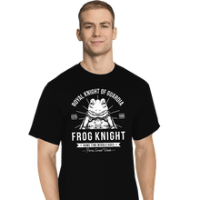 Load image into Gallery viewer, Shirts T-Shirts, Tall / Large / Black Frog Knight
