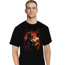 Load image into Gallery viewer, Daily_Deal_Shirts T-Shirts, Tall / Large / Black Pet Detective