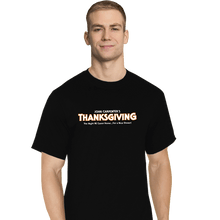Load image into Gallery viewer, Daily_Deal_Shirts T-Shirts, Tall / Large / Black Carpenter&#39;s Thanksgiving
